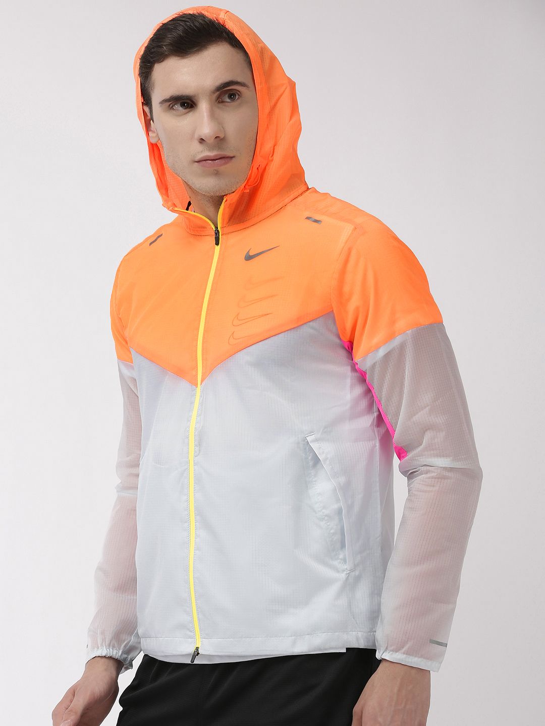 nike tri color windbreaker
