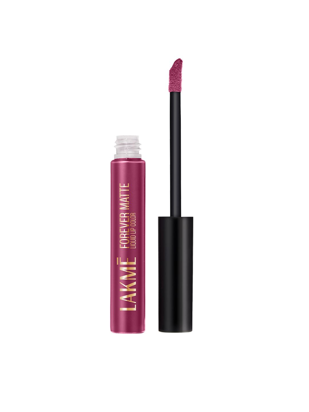 Lakme Forever Matte Lightweight & Transferproof 16Hr Liquid Lipstick 5.6ml - Fuschia Chic