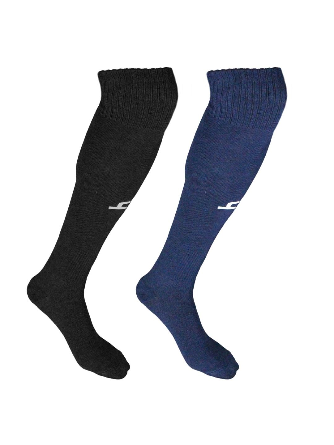 Heelium Pack of 2 Odour Free Superior Grip Cushioned Base Bamboo Football Socks