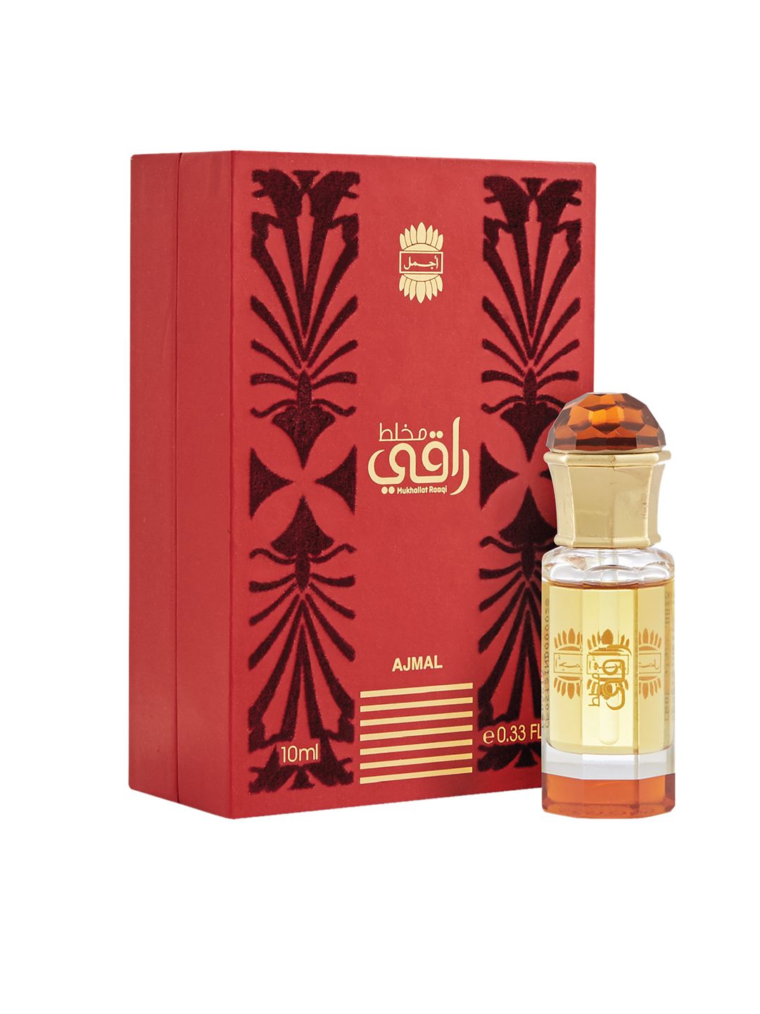 Ajmal Unisex Mukhallat Raaqi Floral Attar Free From Alcohol 10 ml Price in India