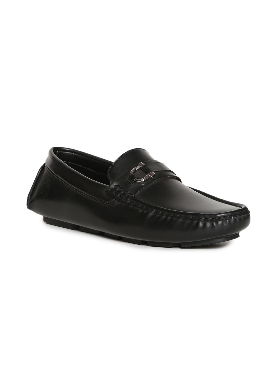 U.S. Polo Assn. Men Black Loafers