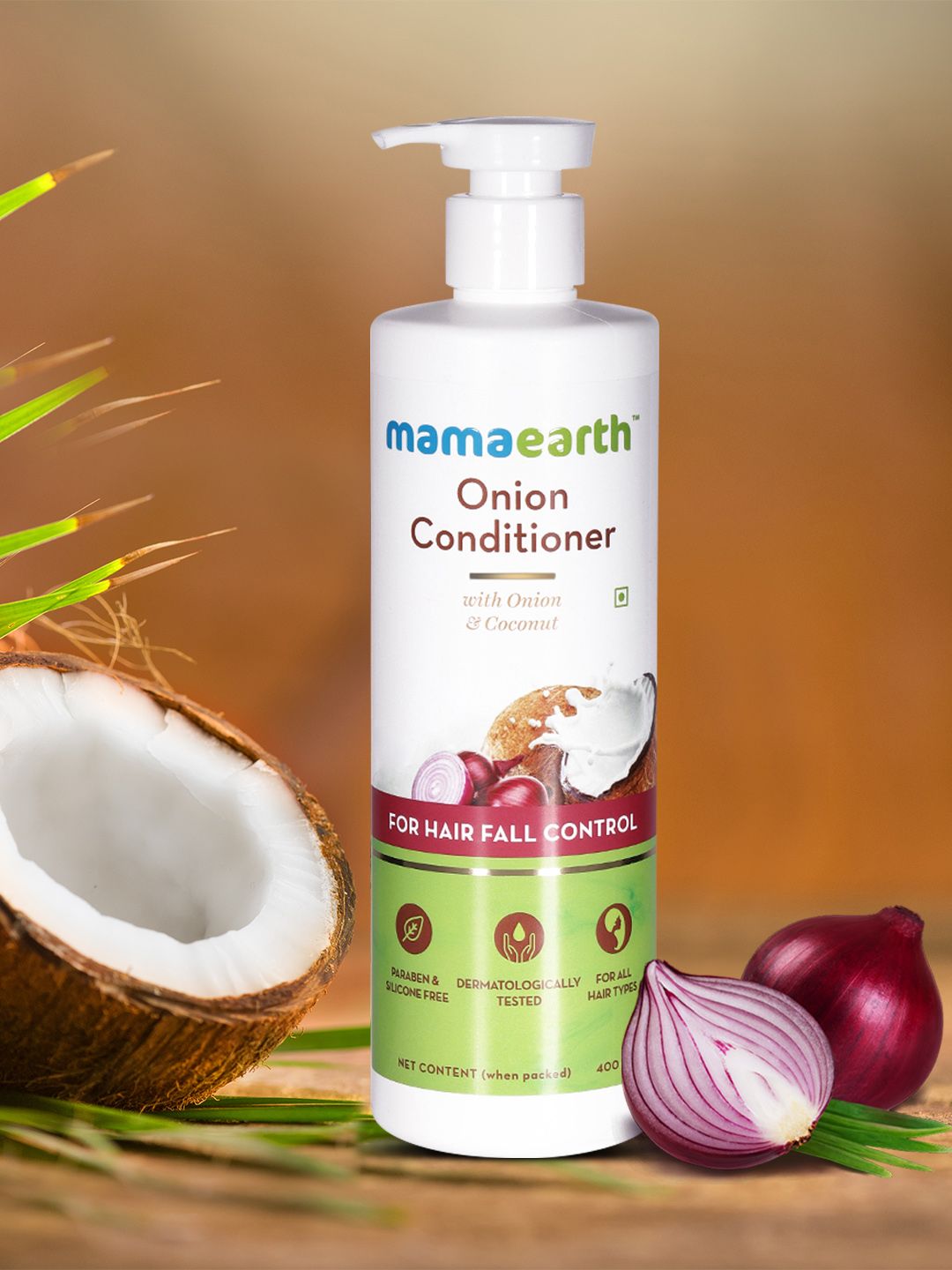 Mamaearth Hair Growth & Hair Fall Control Onion & Cocunut Sustainable Conditioner 400 ml Price in India