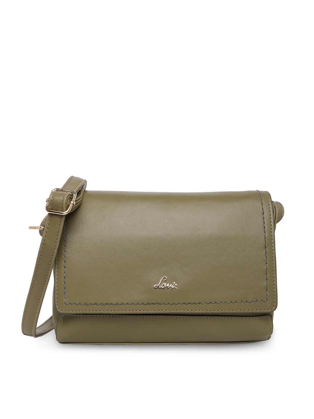 Lavie Mint Green Solid Sling Bag Price in India
