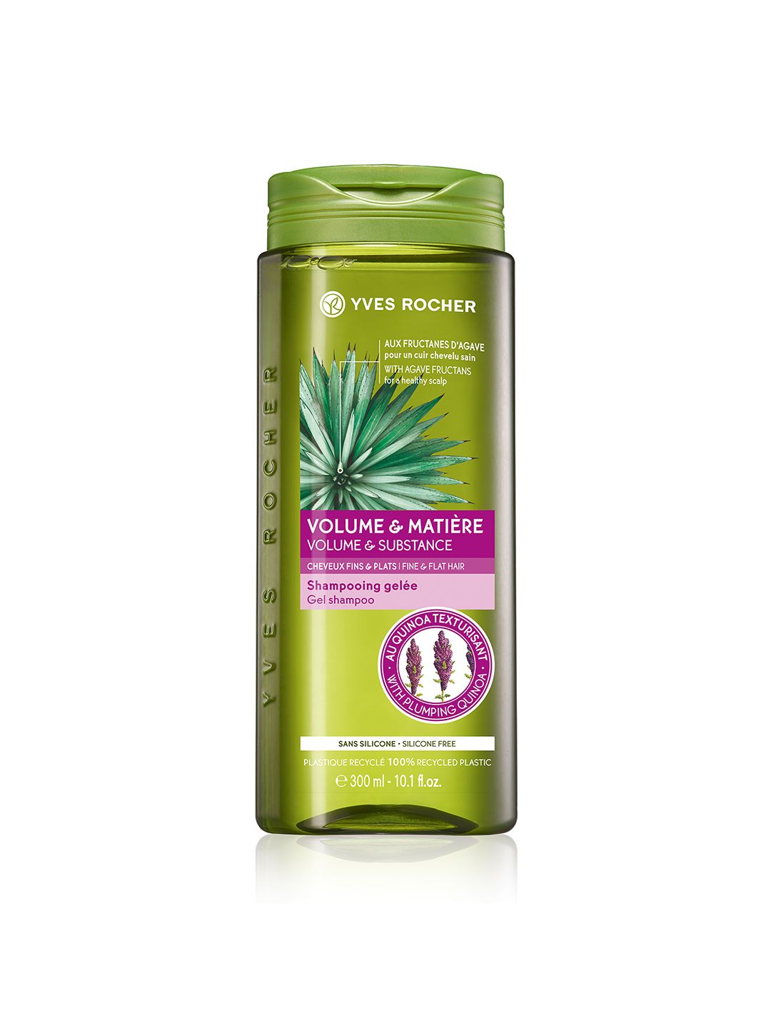 YVES ROCHER Unisex Green Volume and Substance Gel Shampoo 300 ml Price in India