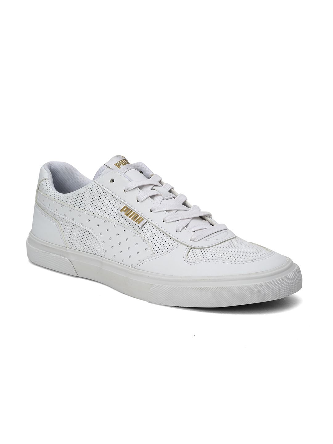 Puma Men White Trinity IDP Sneakers