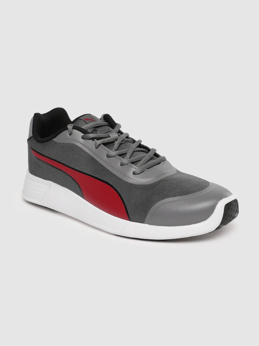 Puma Men Grey Colourblocked Ontario IDP Sneakers