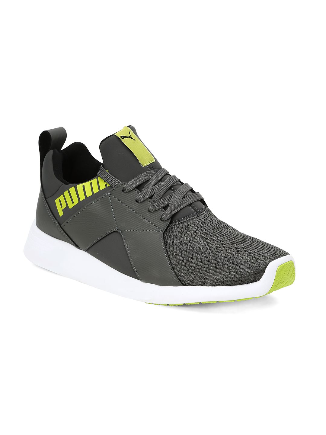 Puma Men Grey Mesh Zod Runner NM IDP Running Shoes