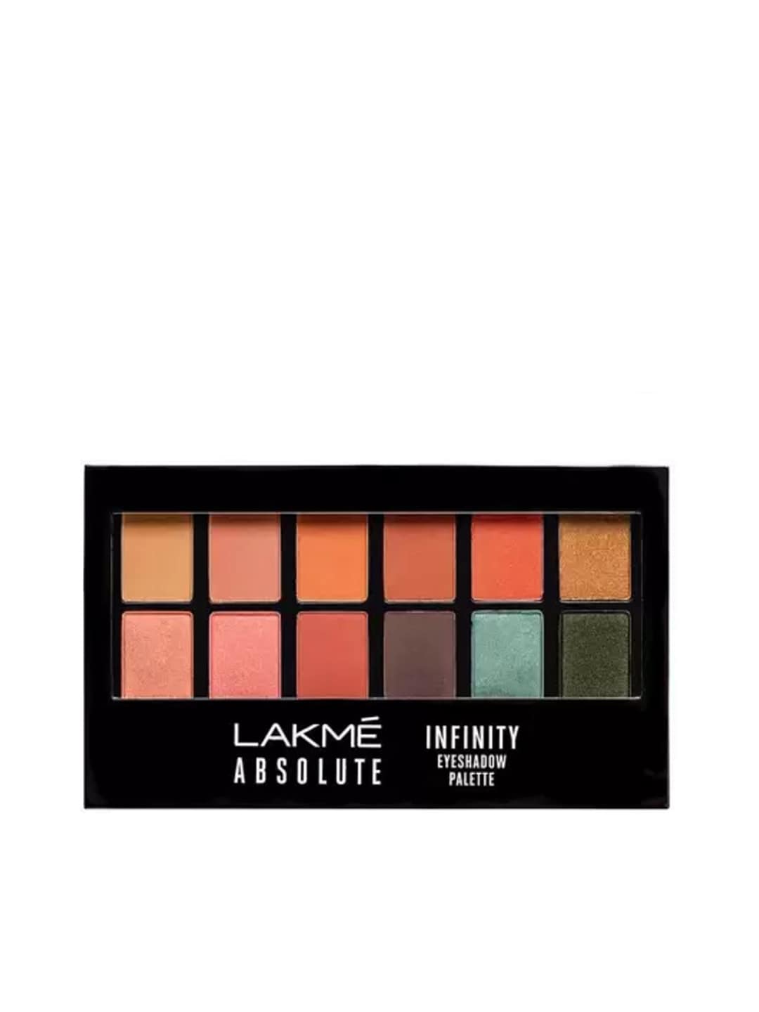 Lakme Absolute Infinity Eye Shadow Palette - Coral Sunset 12 g Price in India