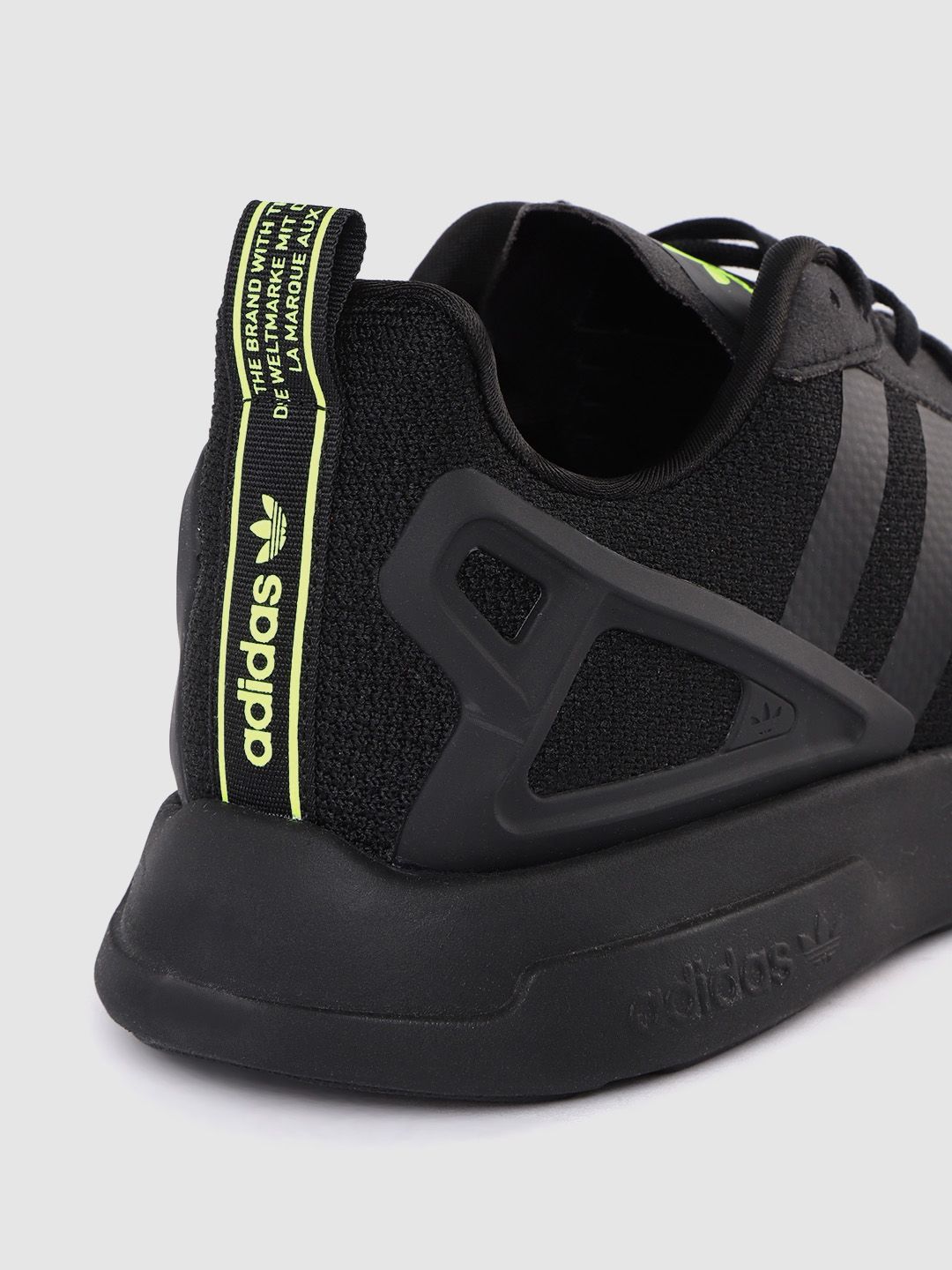 Buy ADIDAS Originals Men Black ZX 2K Flux Woven Design Sneakers