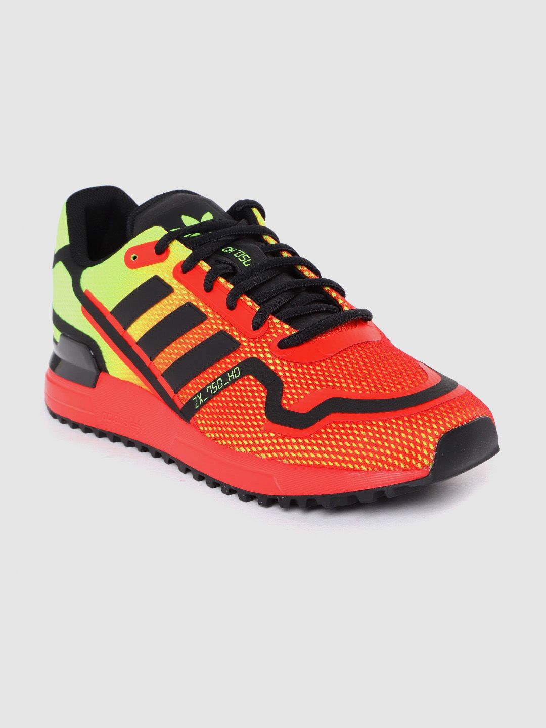 AD3 Buy ADIDAS Originals Men Orange & Fluorescent Green ZX 750 HD