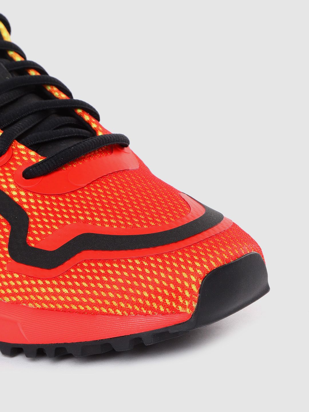 Buy ADIDAS Originals Men Orange & Fluorescent Green ZX 750 HD