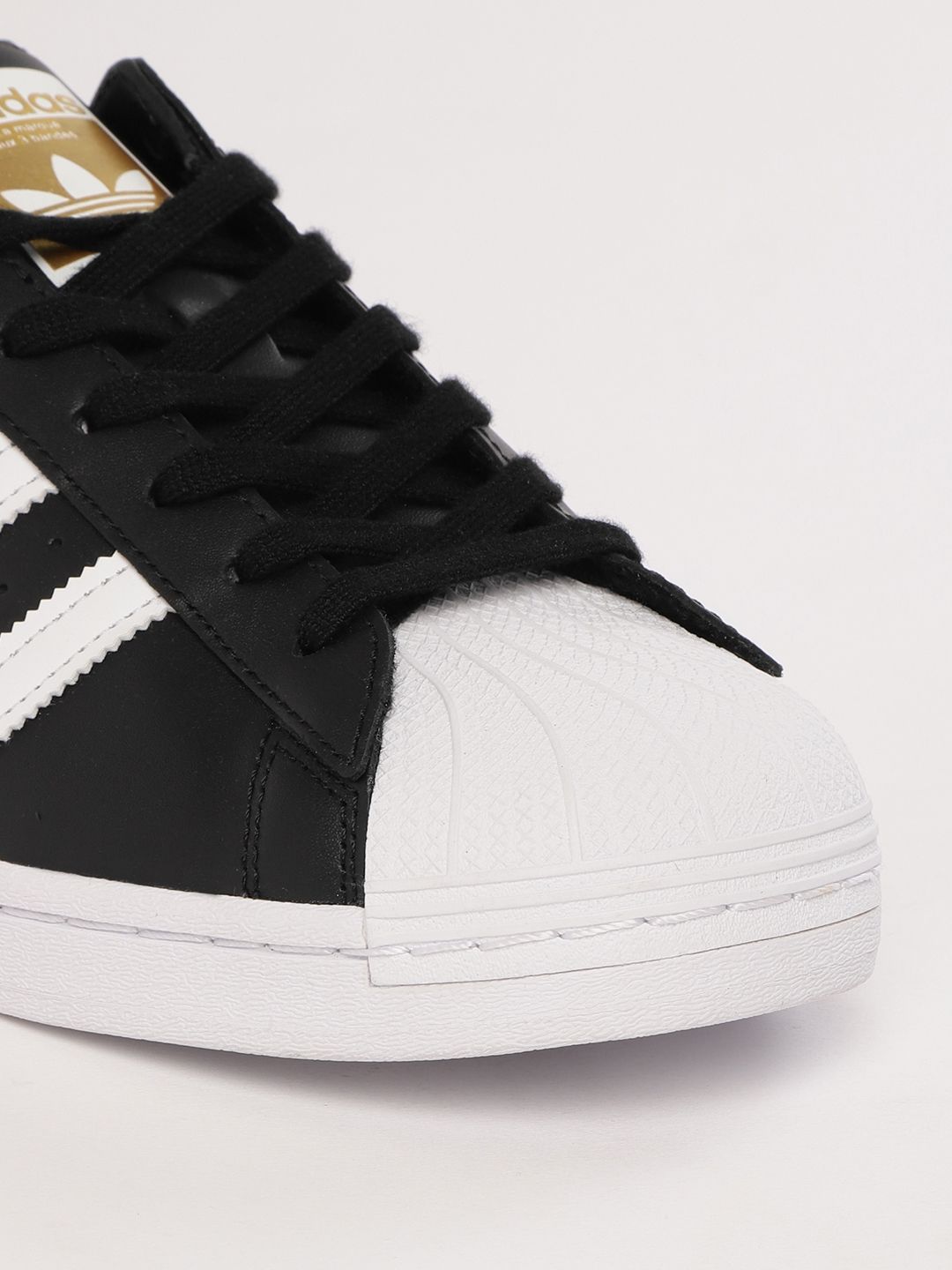 Buy ADIDAS Originals Men Black & White Superstar Mules Sneakers with  Lace-Up Detail - Casual Shoes for Men 11353932 | Myntra