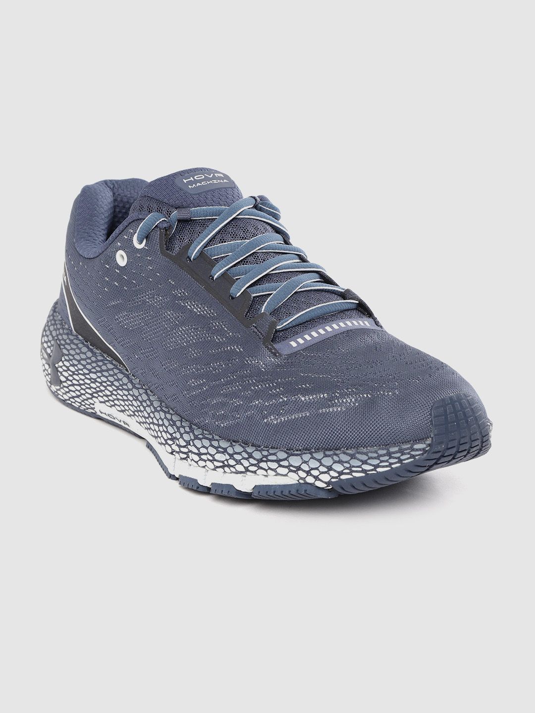 Buy UNDER ARMOUR Men Coral Orange Woven Design Bluetooth HOVR