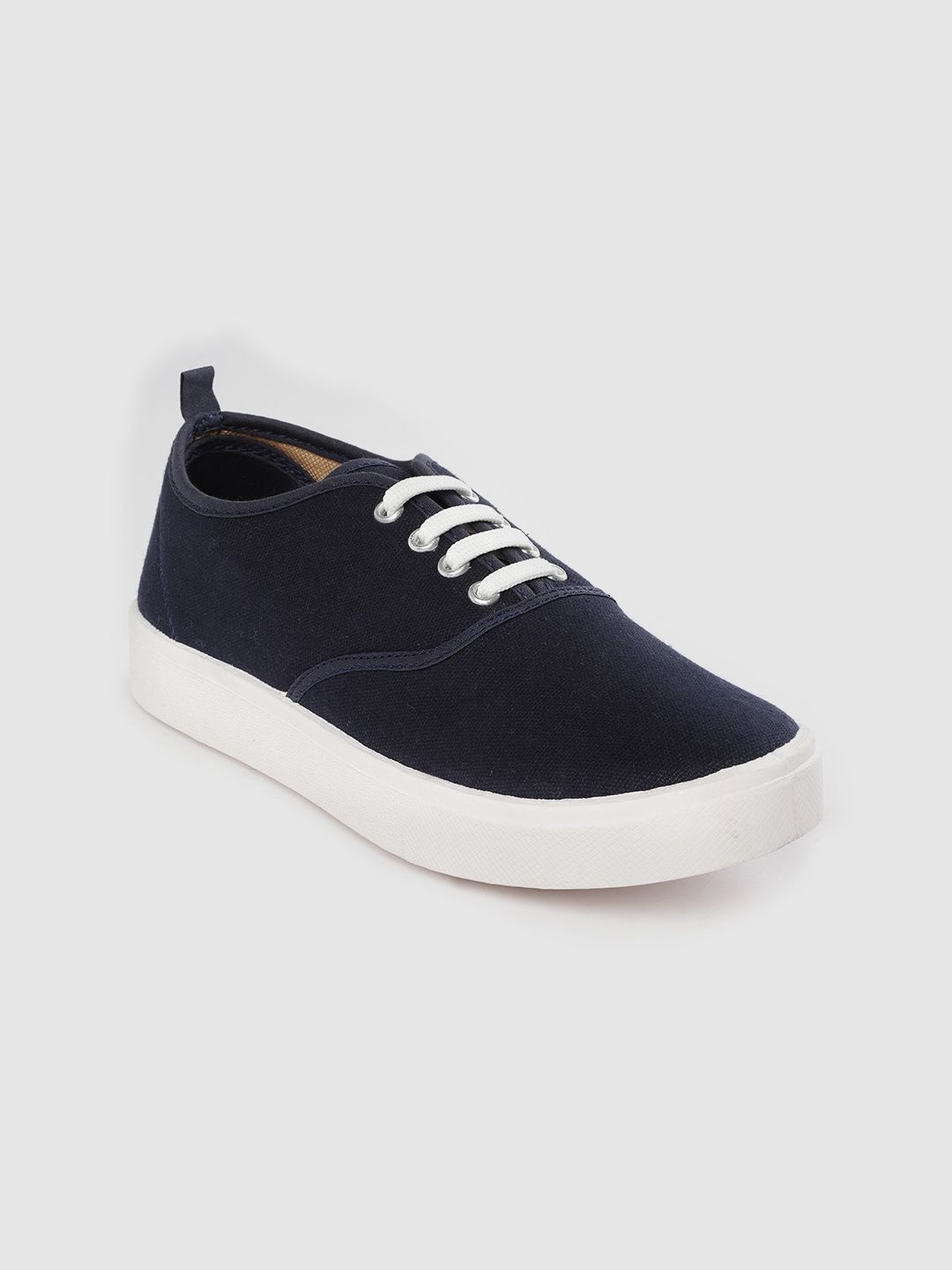 DressBerry Women Navy Blue Sneakers Price in India