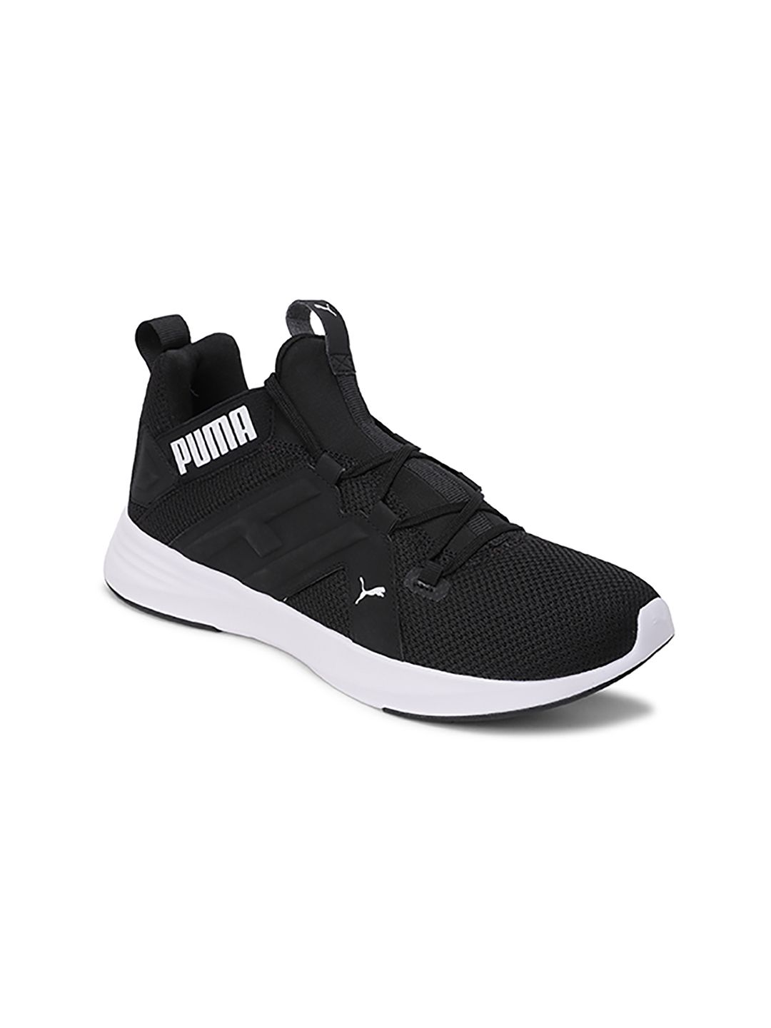 Puma Men Contempt Demi Black Mesh Running Shoes