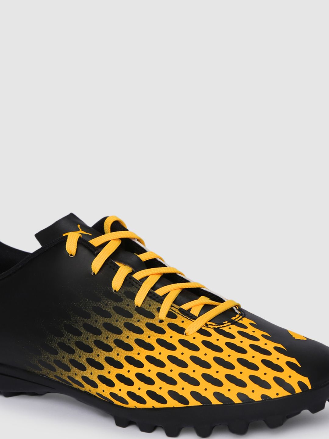 Buy Puma Men Black & Yellow SSpirit III TT Football Boots - Sports