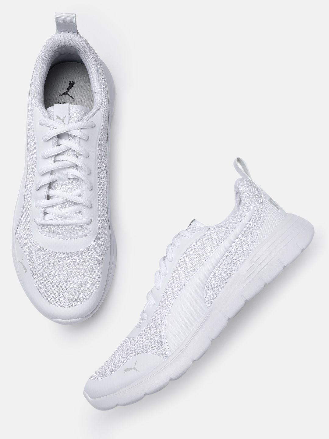 Puma Unisex White Flex Renew Sneakers Price in India