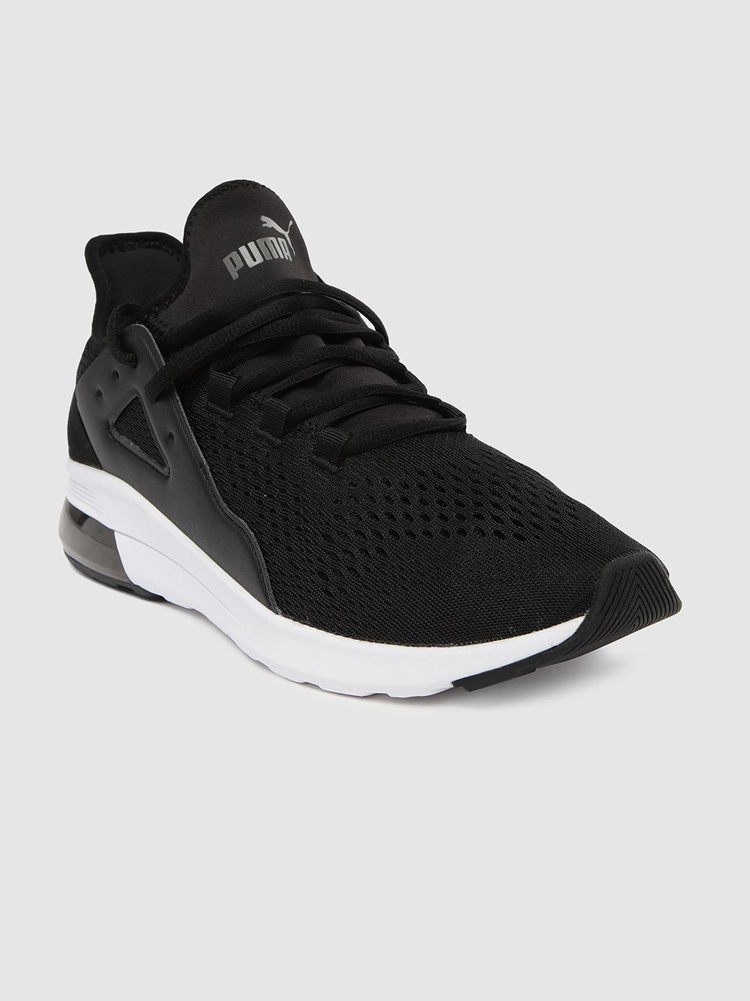 Puma Unisex Black Solid Electron Street Sneakers