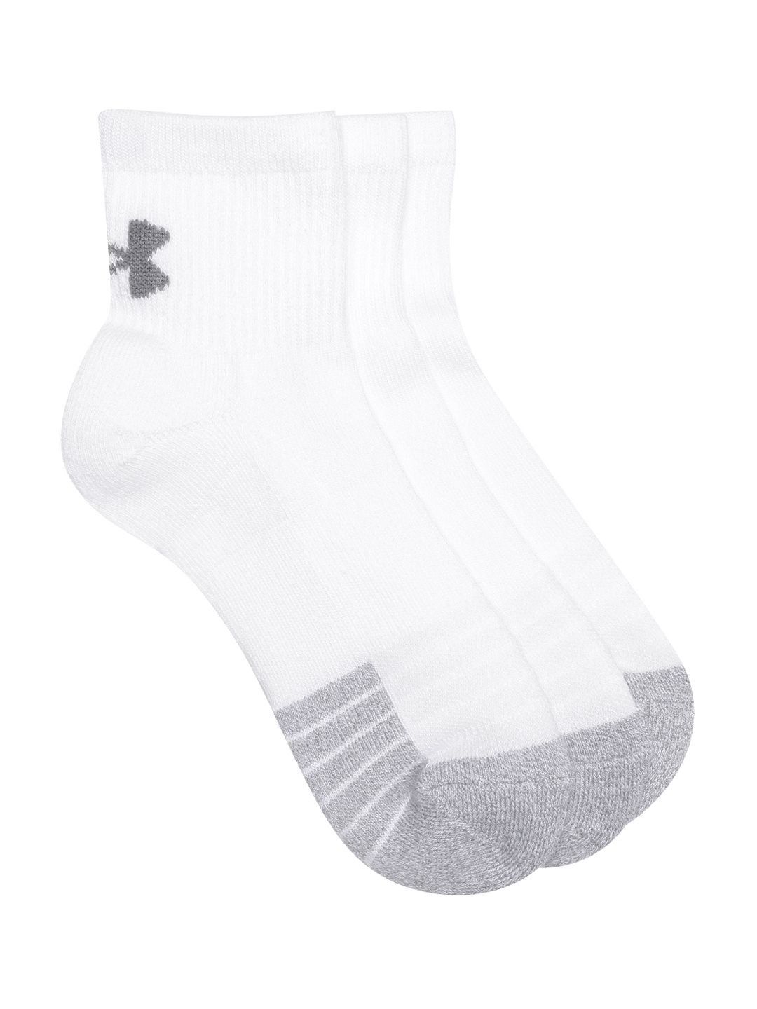 UNDER ARMOUR Unisex Pack of 3 Patterned Heatgear QTR Socks Price in India