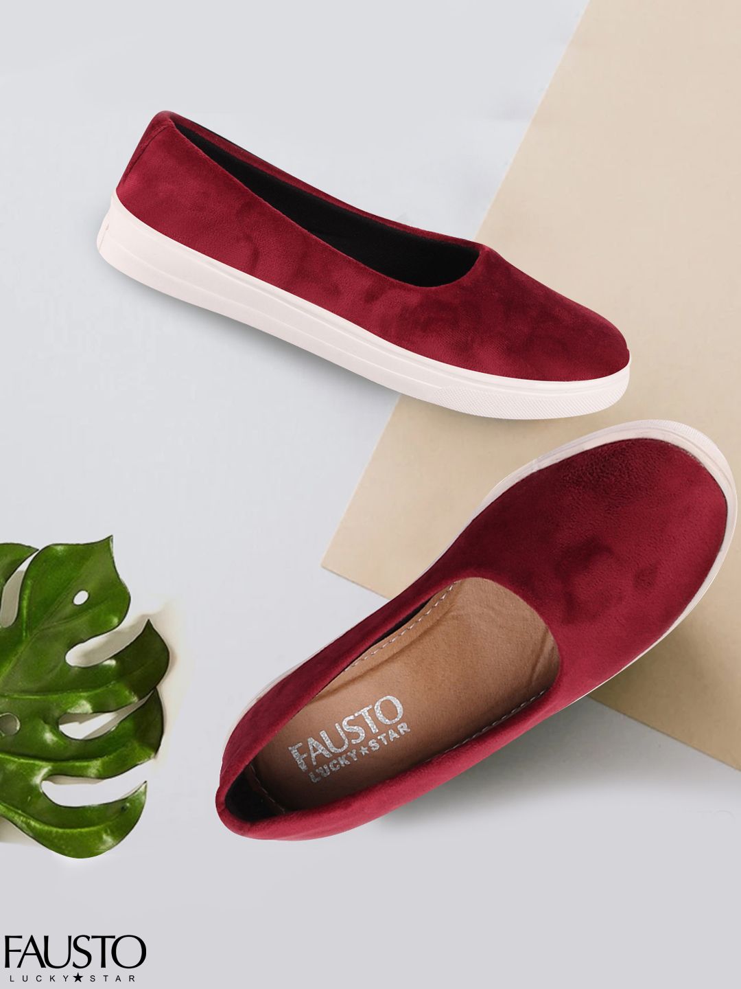 FAUSTO Women Red Espadrilles Price in India