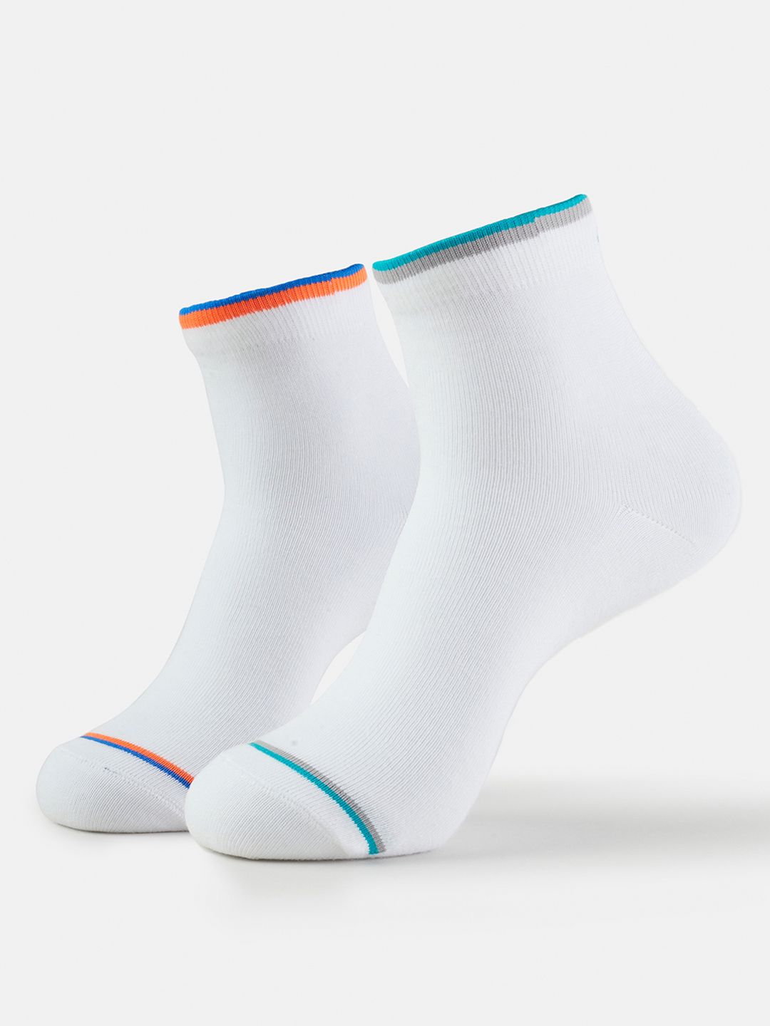 Jockey Pack Of 2 Compact Cotton Stretch Ankle Length Socks With StayFresh Treatment-7051