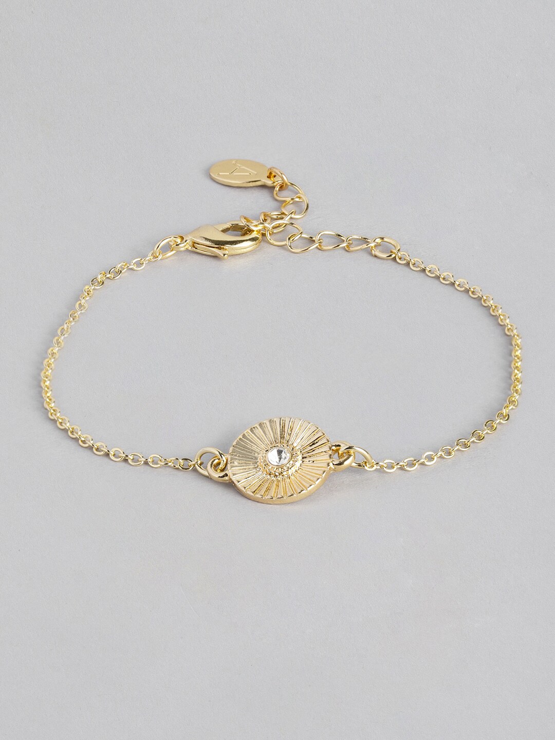 Accessorize Gold-Toned Charm Bracelet Price in India