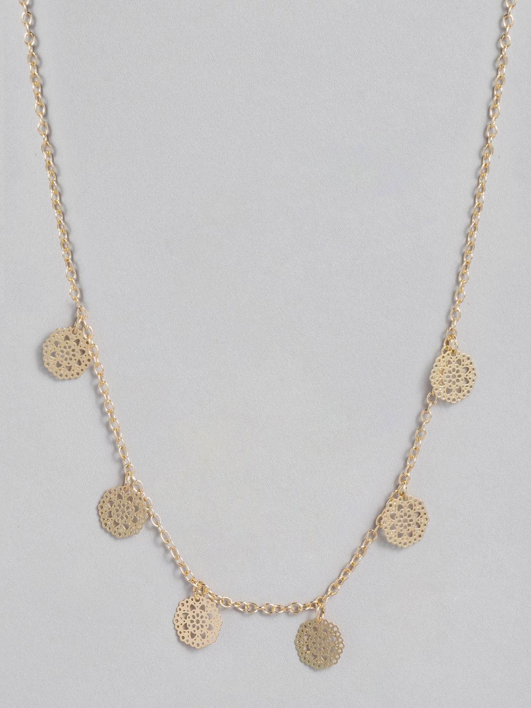 Accessorize Women Gold-Toned Necklace Price in India