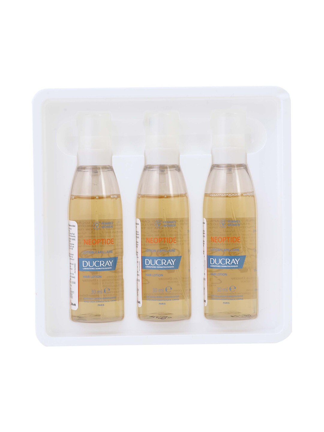 DUCRAY Set of 3 Neoptide Hair Lotions - 30 ml Each Price in India