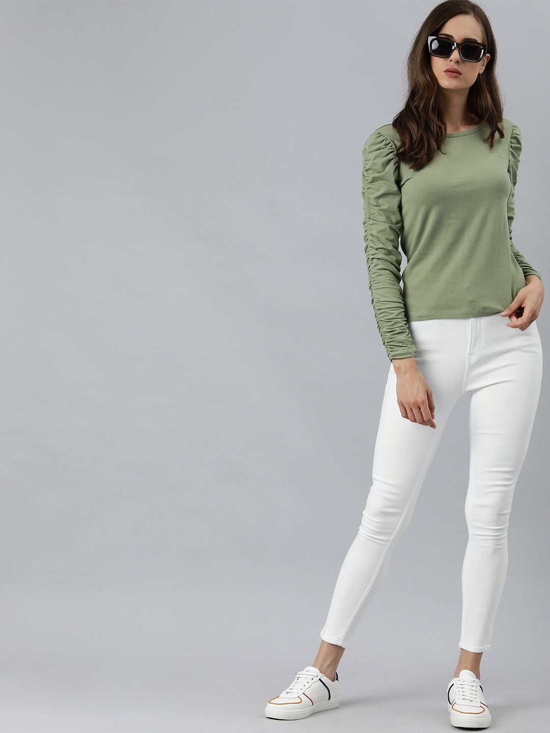 Roadster Women White Super Skinny Fit High-Rise Jeans Price in India