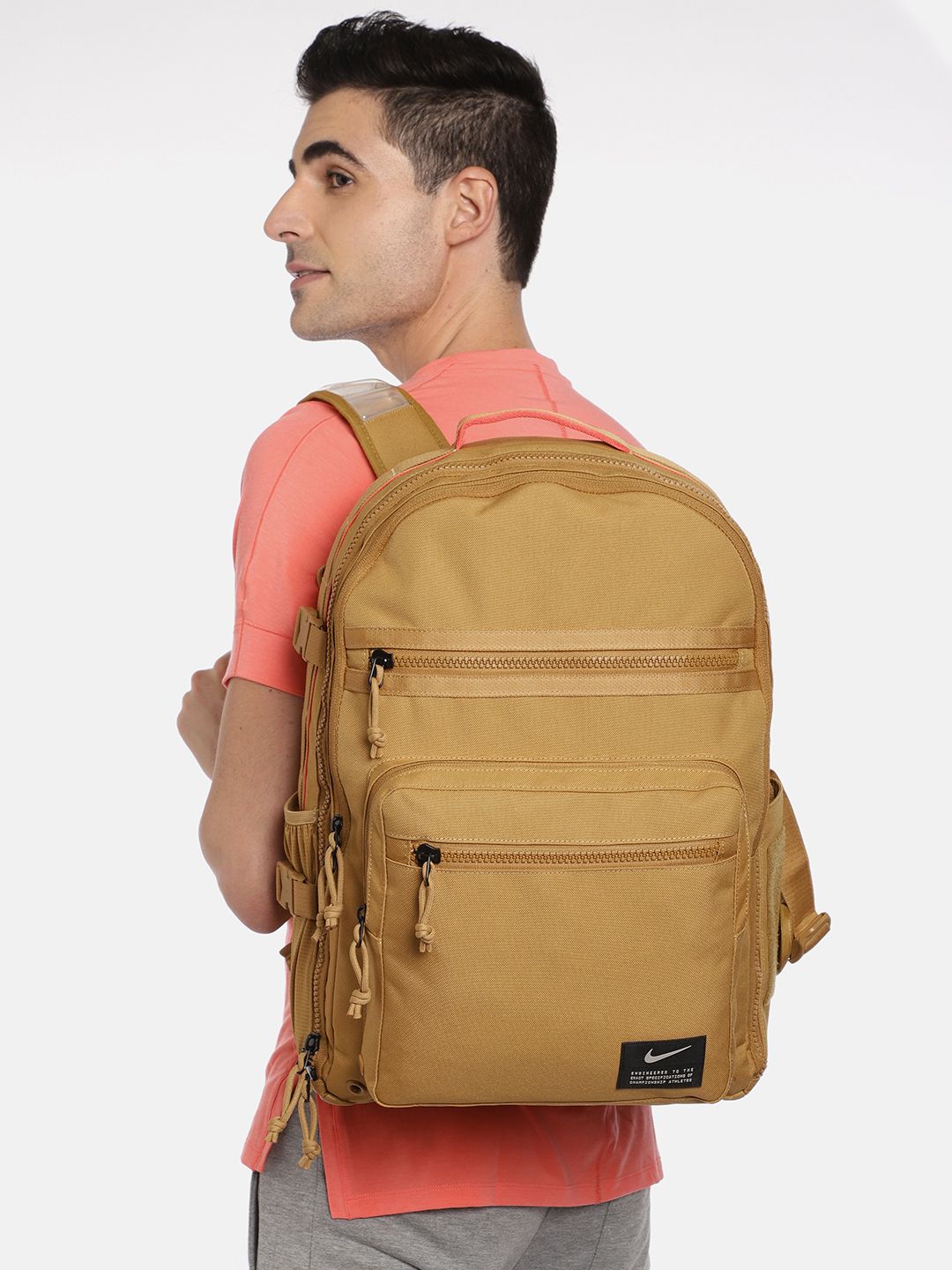 nike utility training backpack wheat