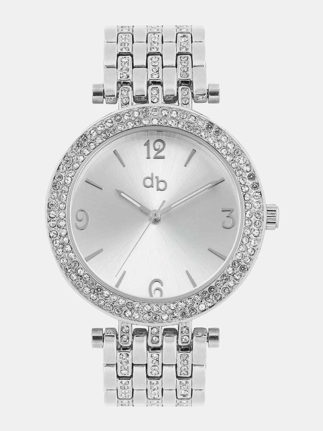 DressBerry Women Silver-Toned Dial Watch MFB-PN-Y-S5771 Price in India