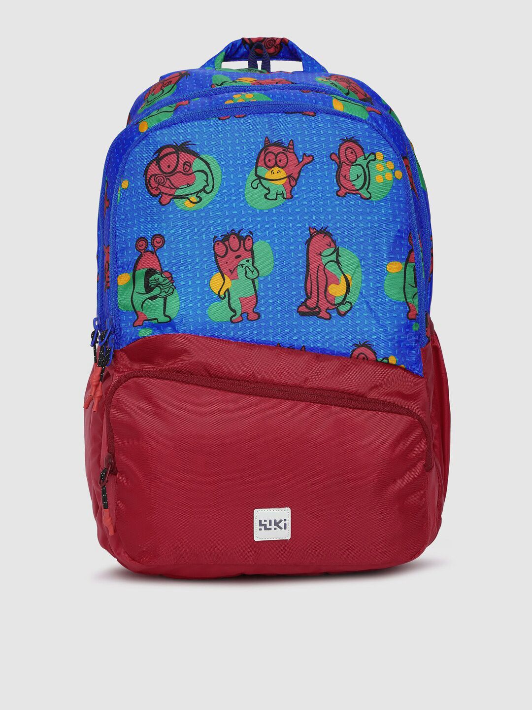 Wildcraft Unisex Blue & Red Graphic Backpack Price in India