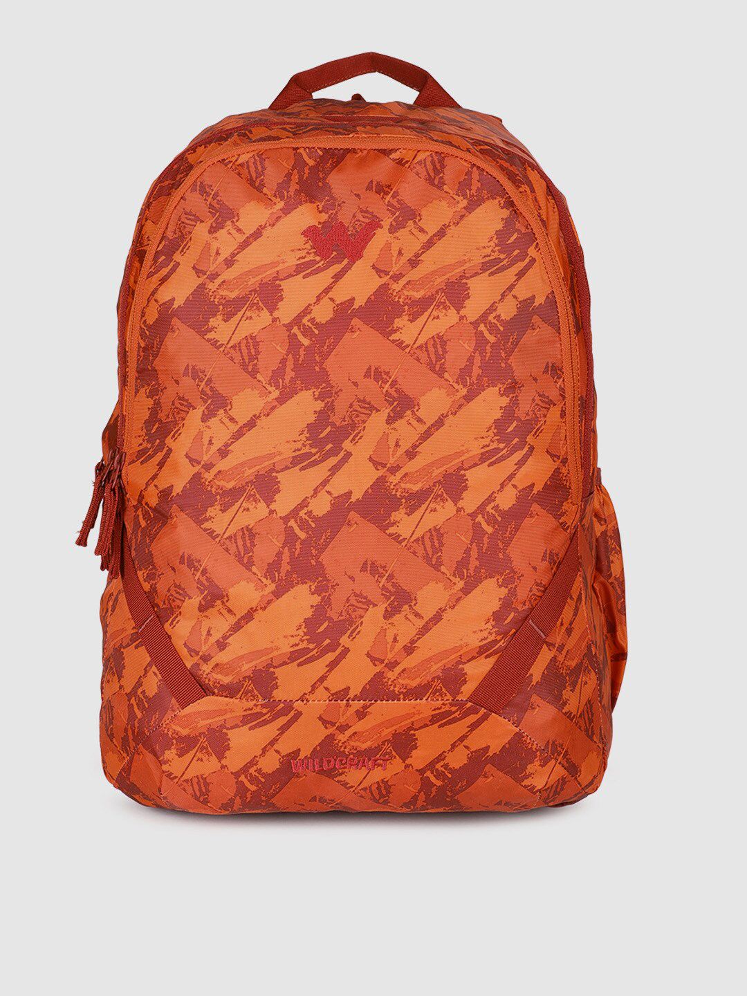 Wildcraft Unisex Orange Bravo2 Graphic Backpack Price in India