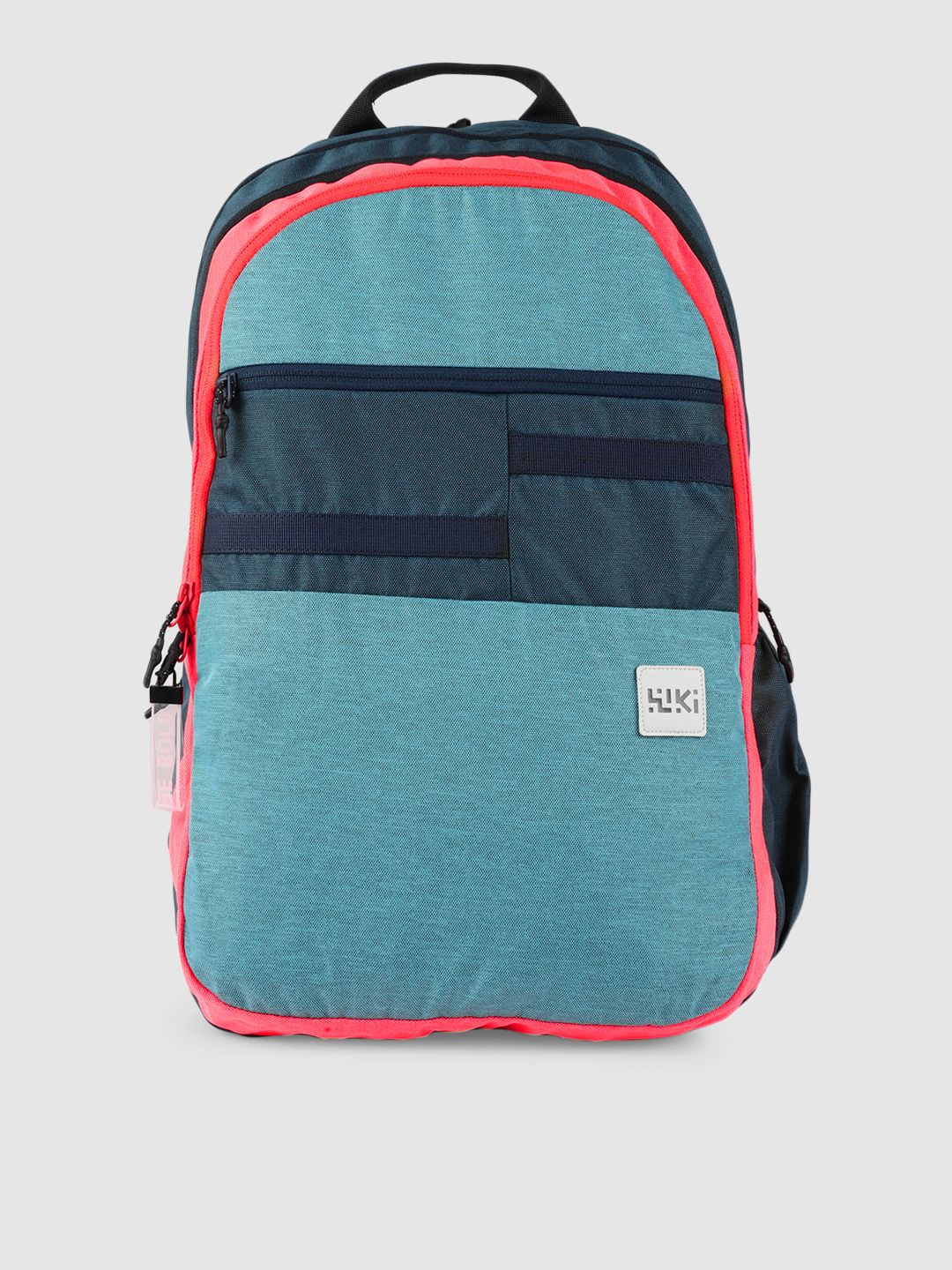 Wildcraft Unisex Blue & Green Colourblocked Backpack Price in India