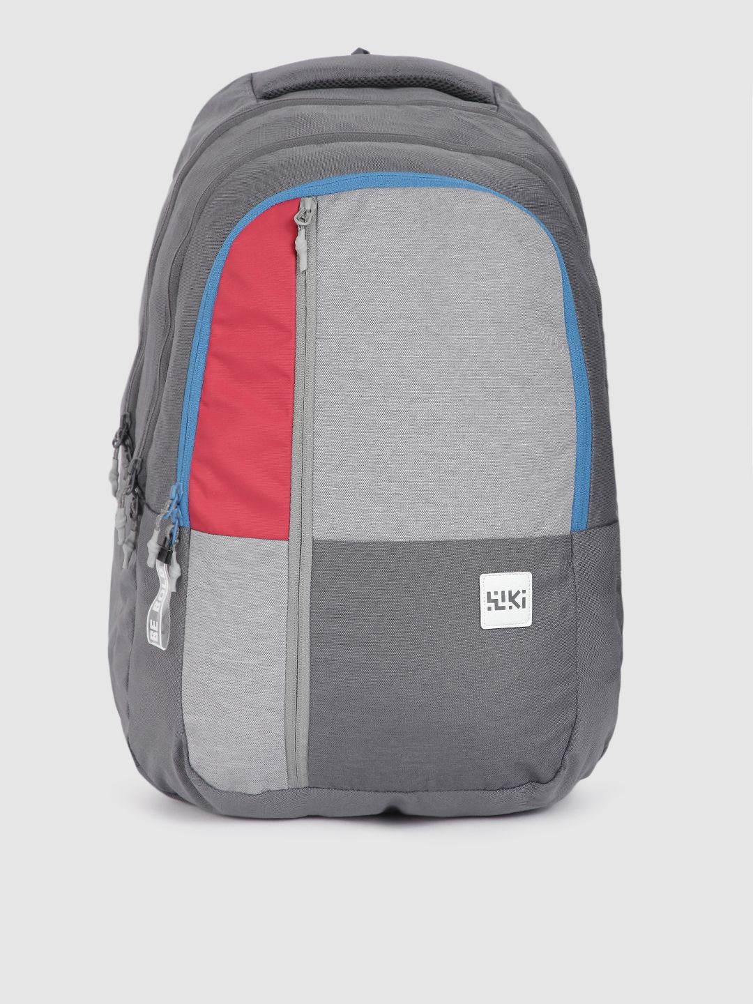 Wildcraft Unisex Grey WIKI PACK 7 Colourblocked Raincover Backpack Price in India
