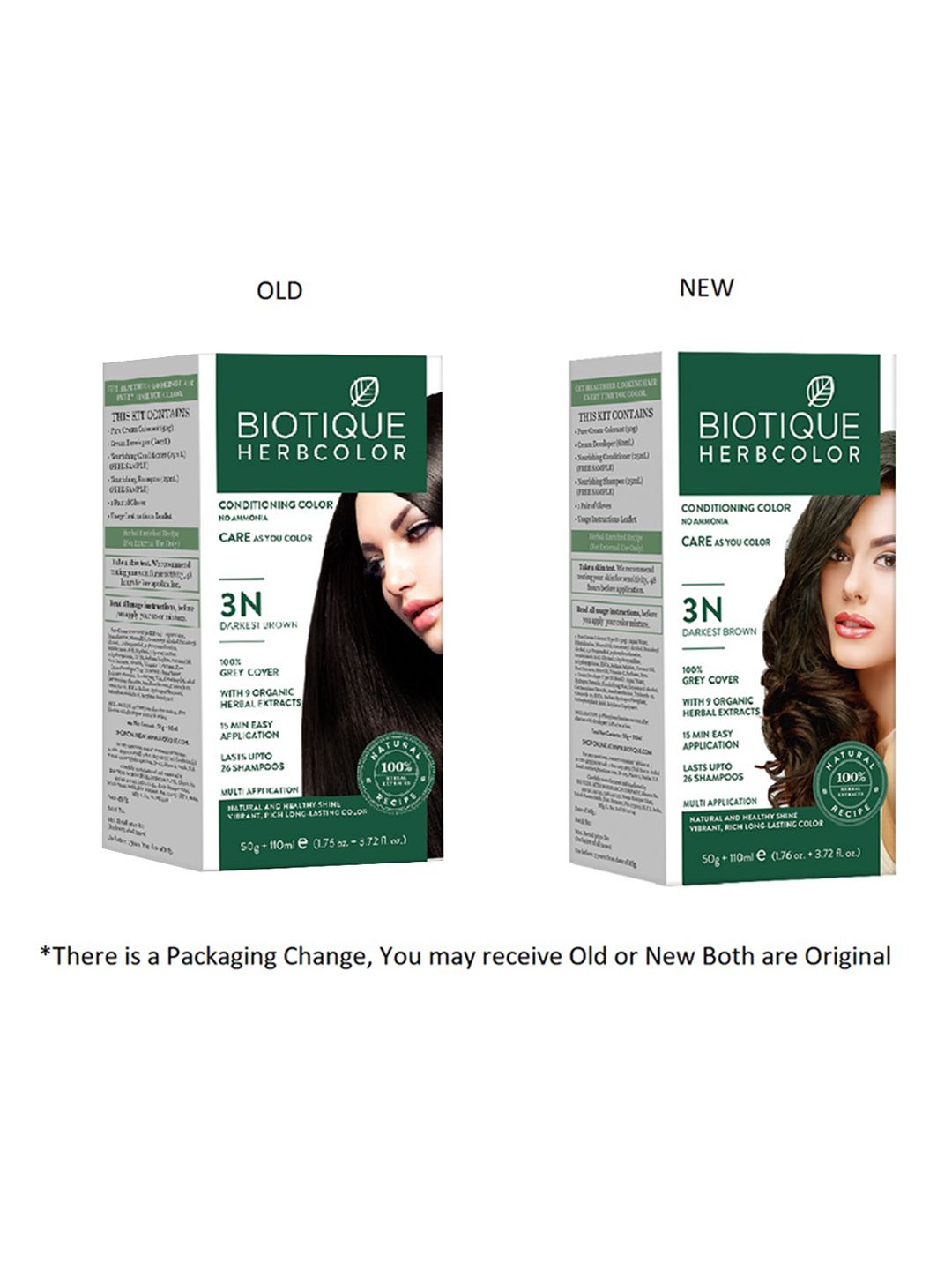 Biotique Unisex Sustainable Hair Conditioning Herbcolor - Darkest Brown 3N Price in India