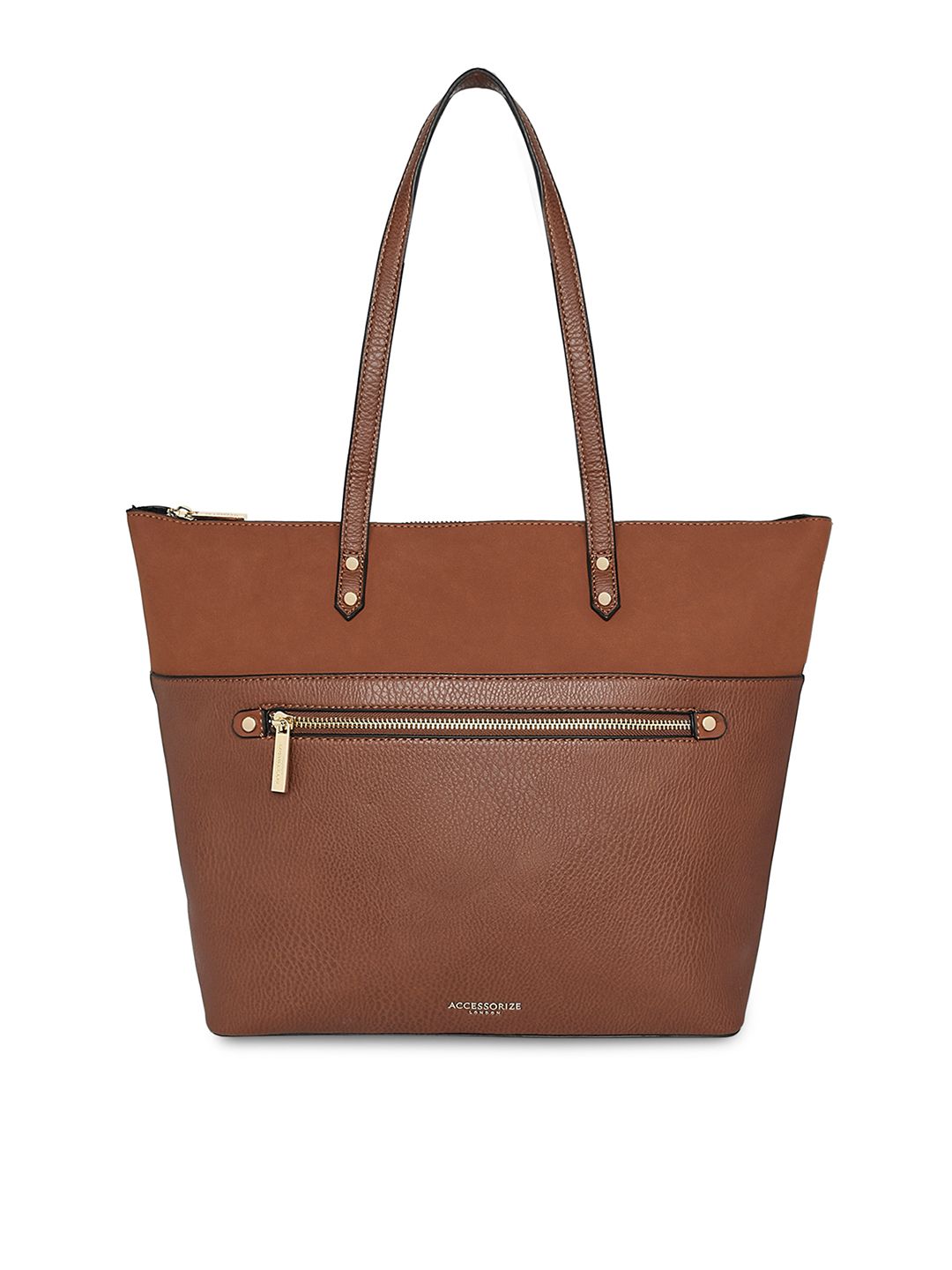 Accessorize Women Tan-Brown Solid Molly Shoulder Bag Price in India