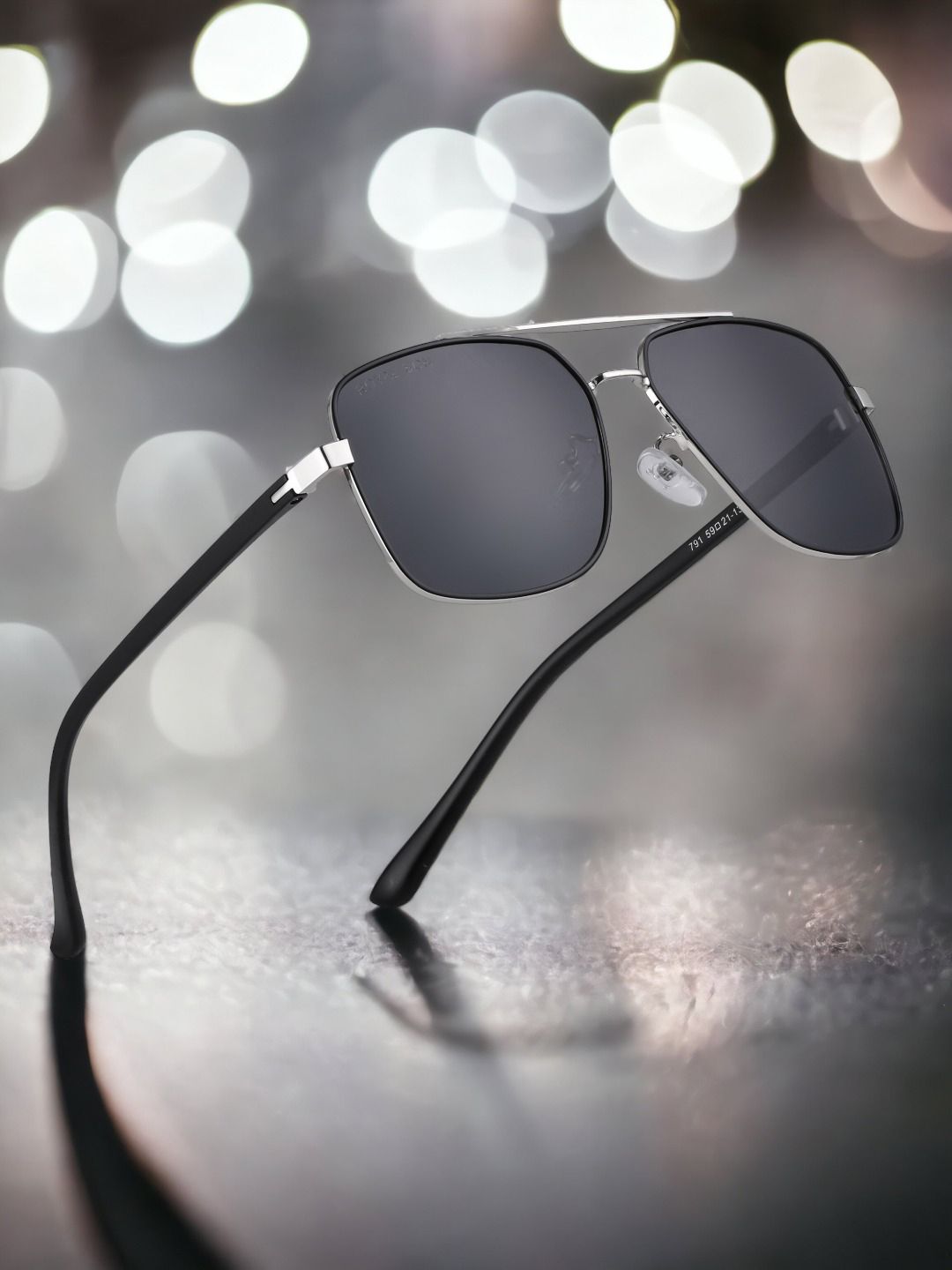 ROYAL SON Men Polarized & UV Protected Square Sunglasses CHI0049