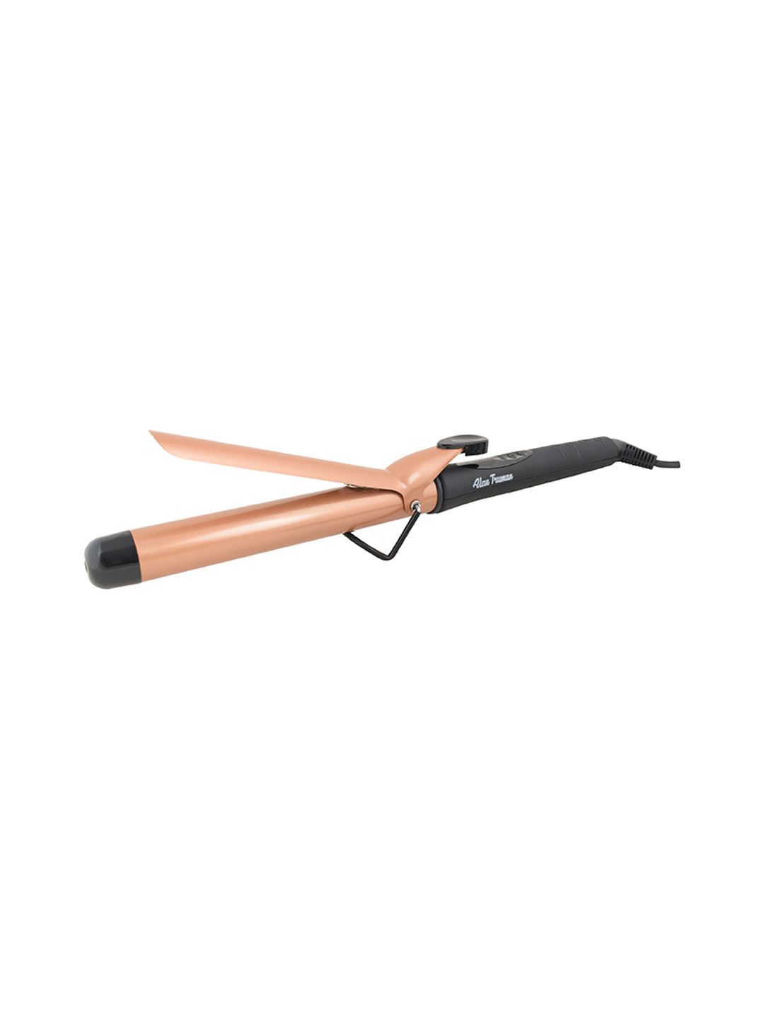 Alan Truman Black & Gold Ceramic Argan Oil Infused Hair Curler - 25mm Price in India