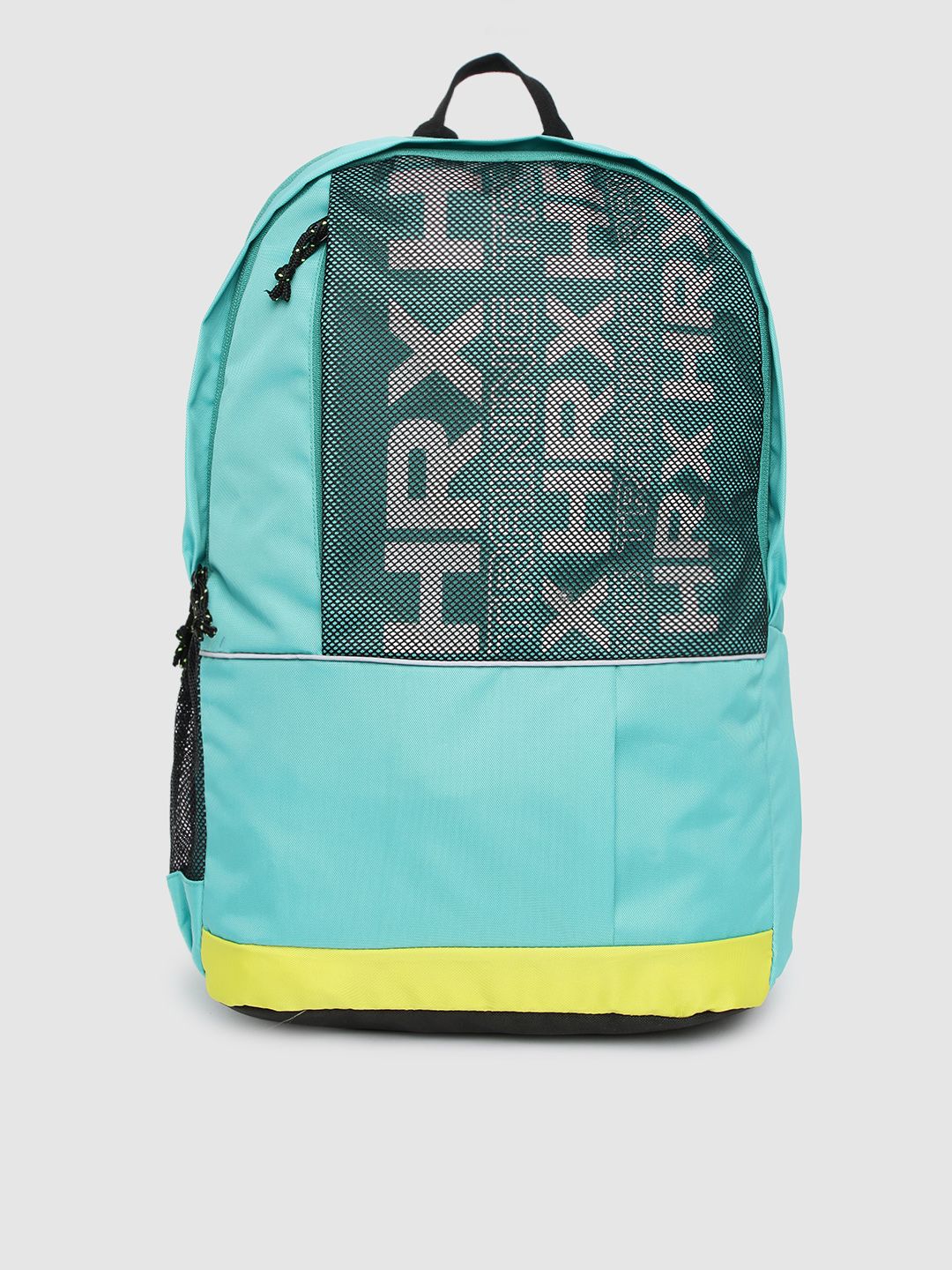HRX by Hrithik Roshan Unisex Teal Brand Logo Backpack Price in India