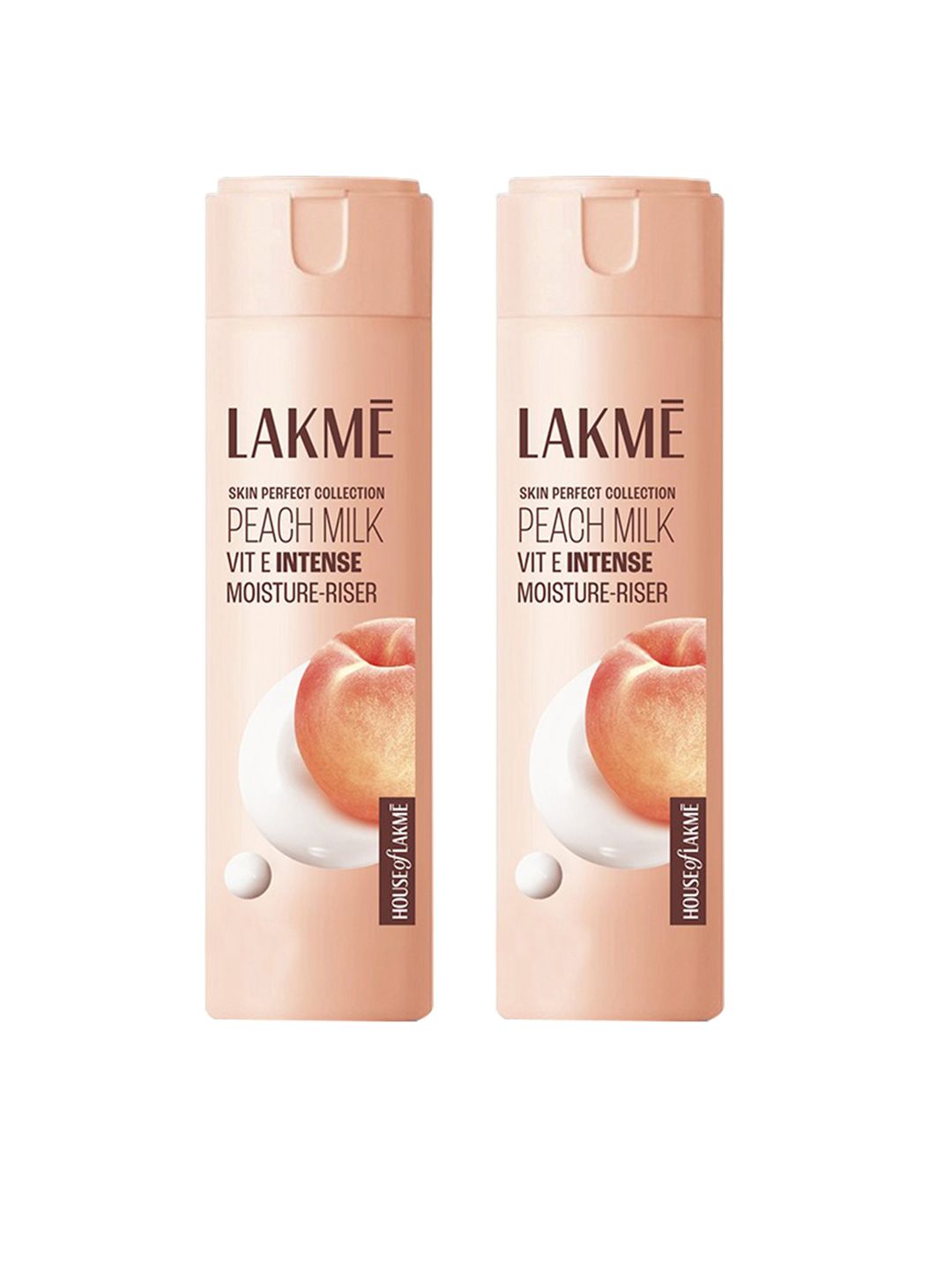 Buy Lakme Set of 2 Peach Milk Intense Moisturizer Lotion (60 ml