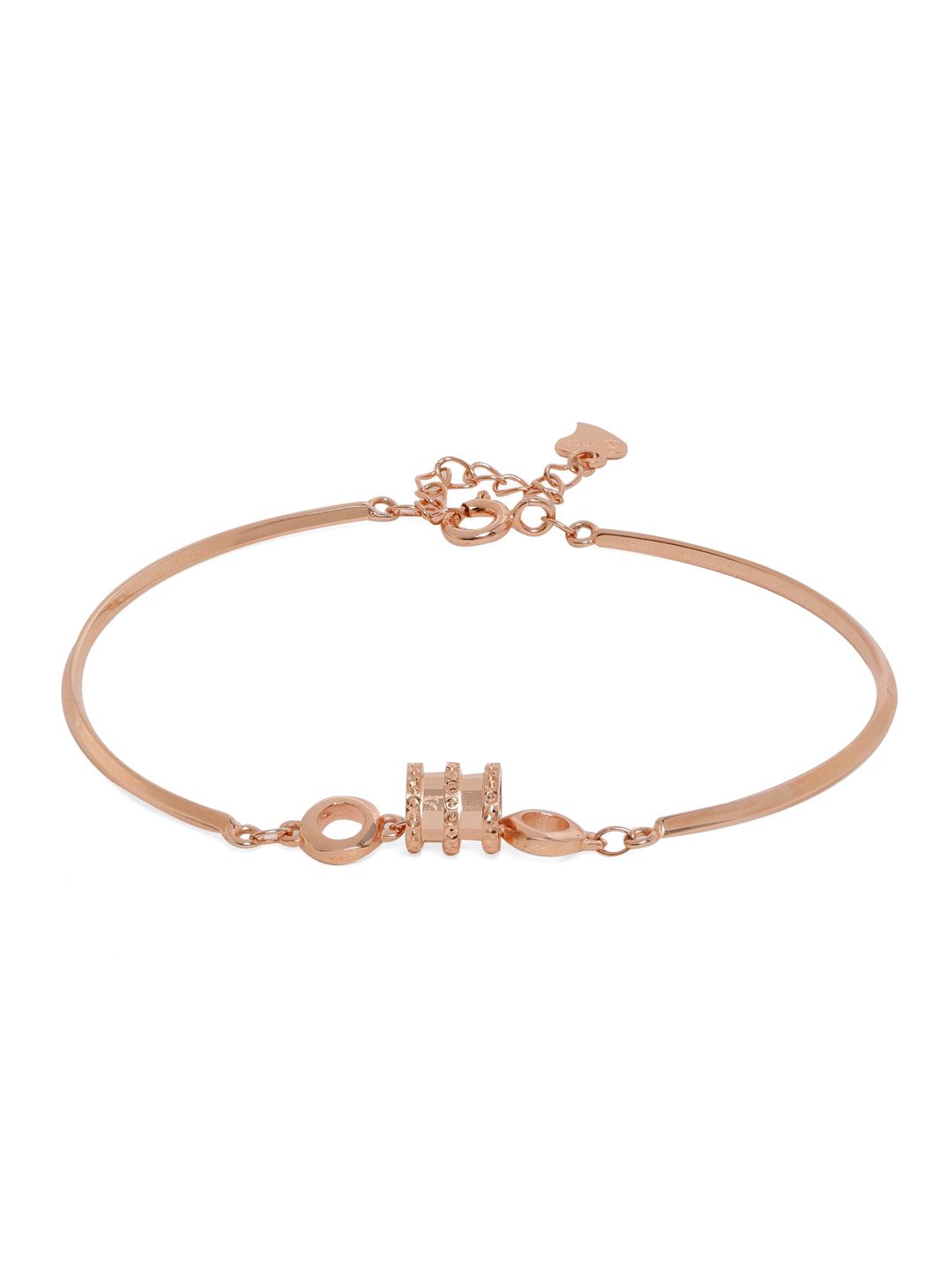 GIVA Rose Gold Plated 925 Sterling Silver Bracelet Price in India