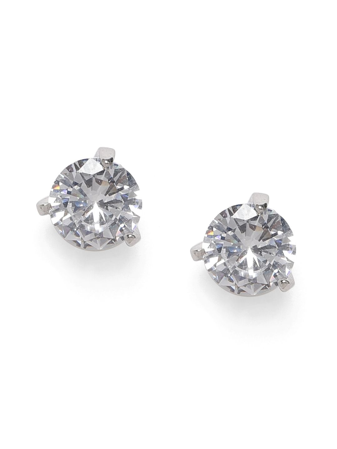 GIVA 925 Stamped Sterling Silver Zircon Mini Studs Price in India