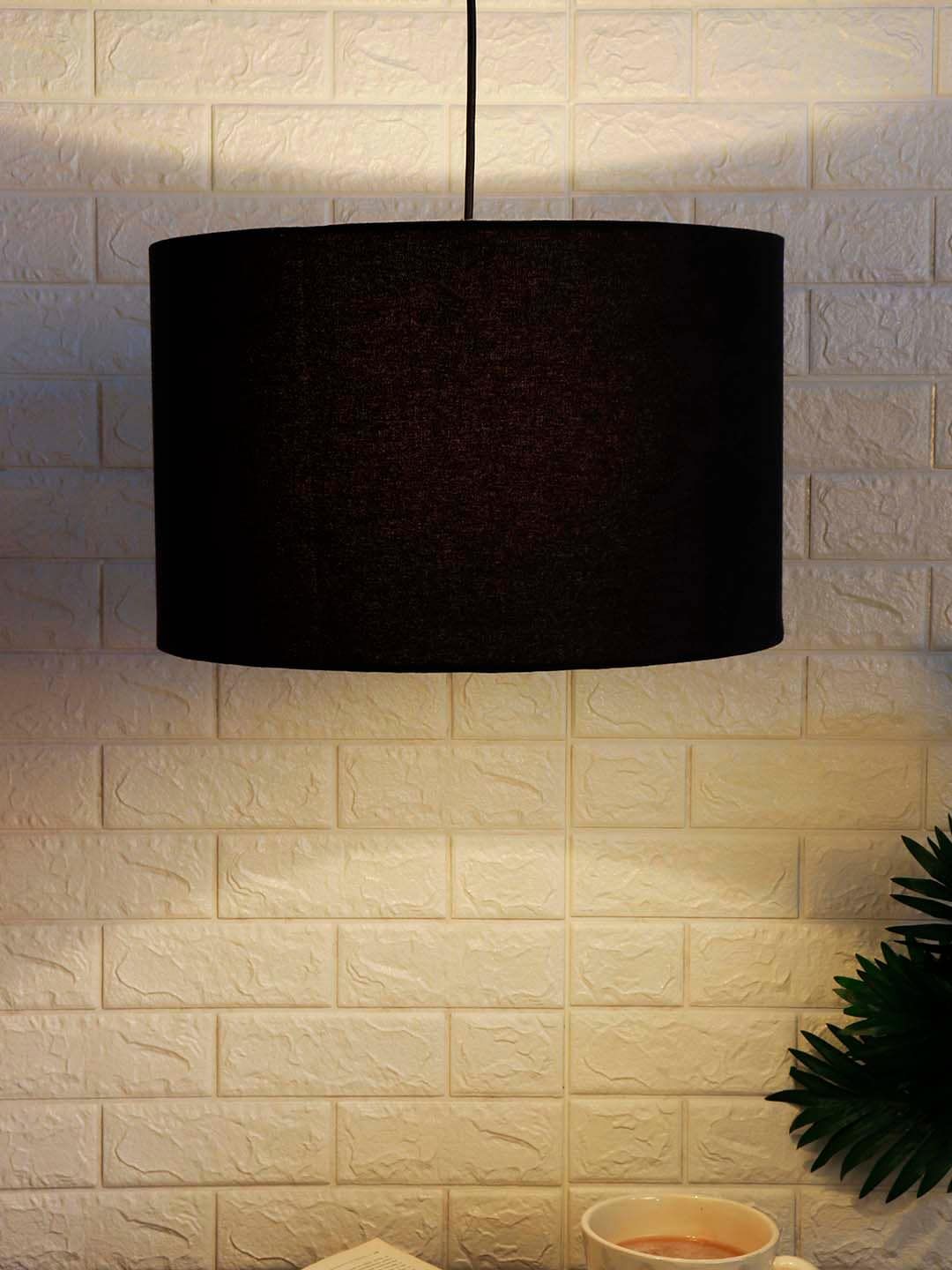 Grated Ginger Black Solid Handcrafted Hanging Light Price in India
