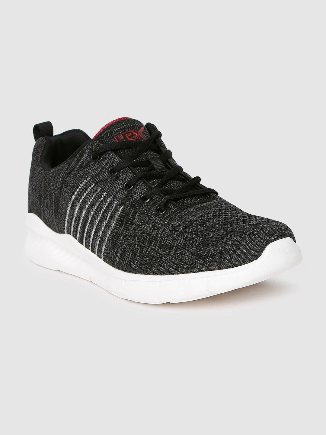 HRX by Hrithik Roshan Men Black Knit Run 1.0 Running Shoes