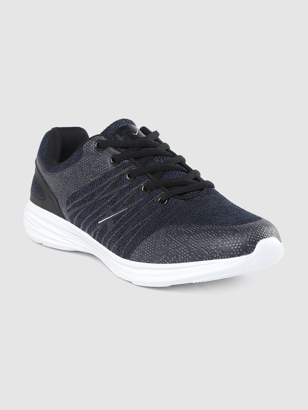 HRX by Hrithik Roshan Men Navy Blue Solid Knit Run 1.0 Running Shoe