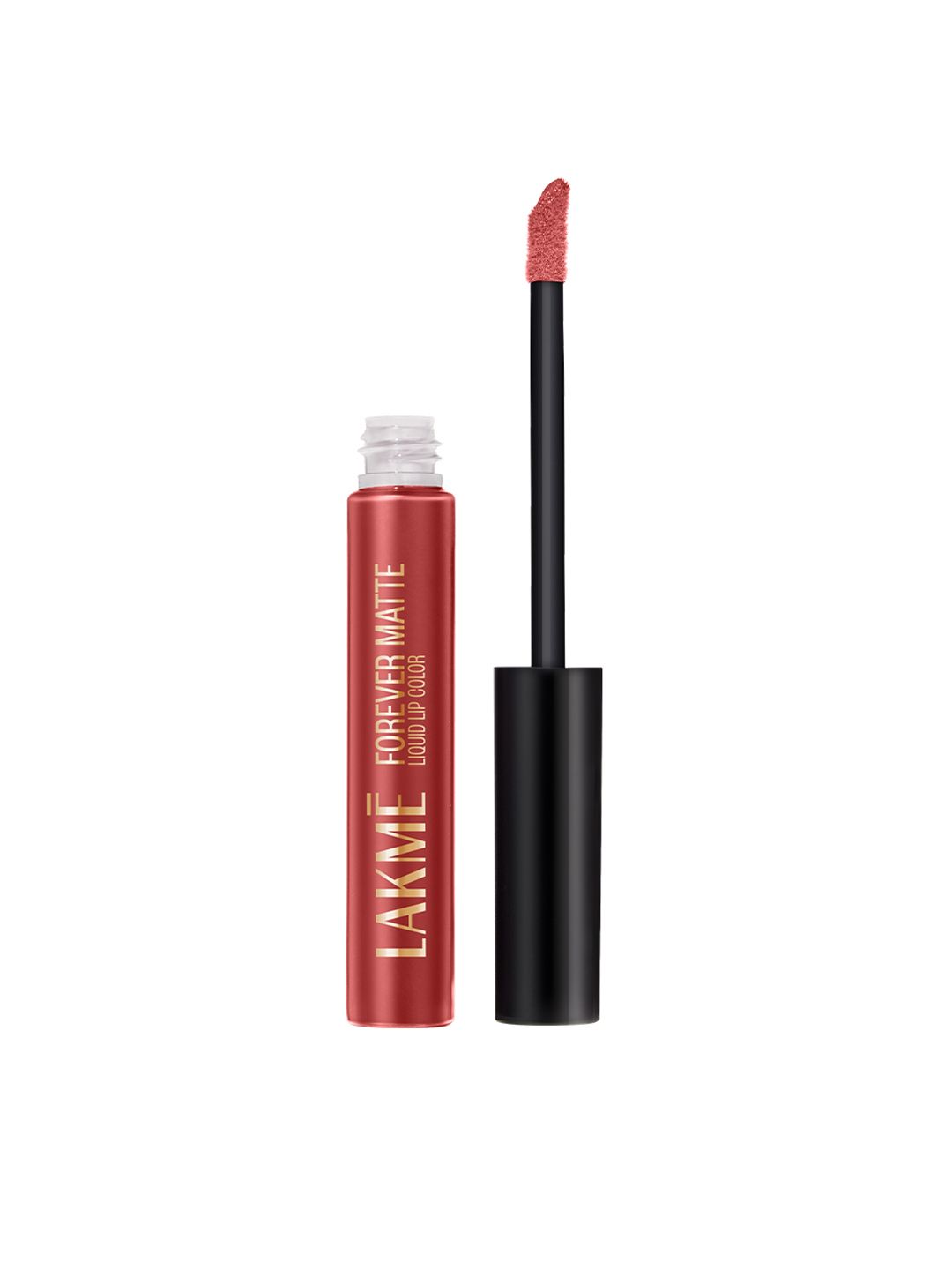 Lakme Forever Matte Lightweight & Transferproof 16Hr Liquid Lipstick 5.6ml - Coral Sense