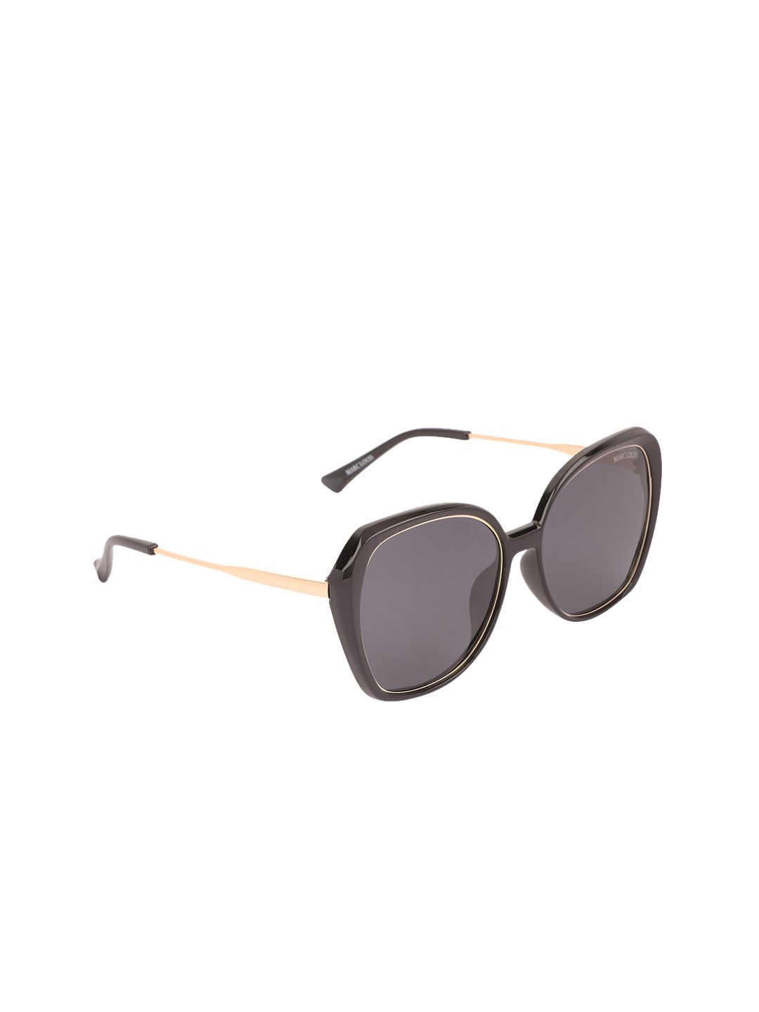 MARC LOUIS Women Square Sunglasses ML2034BLACKSG Price in India