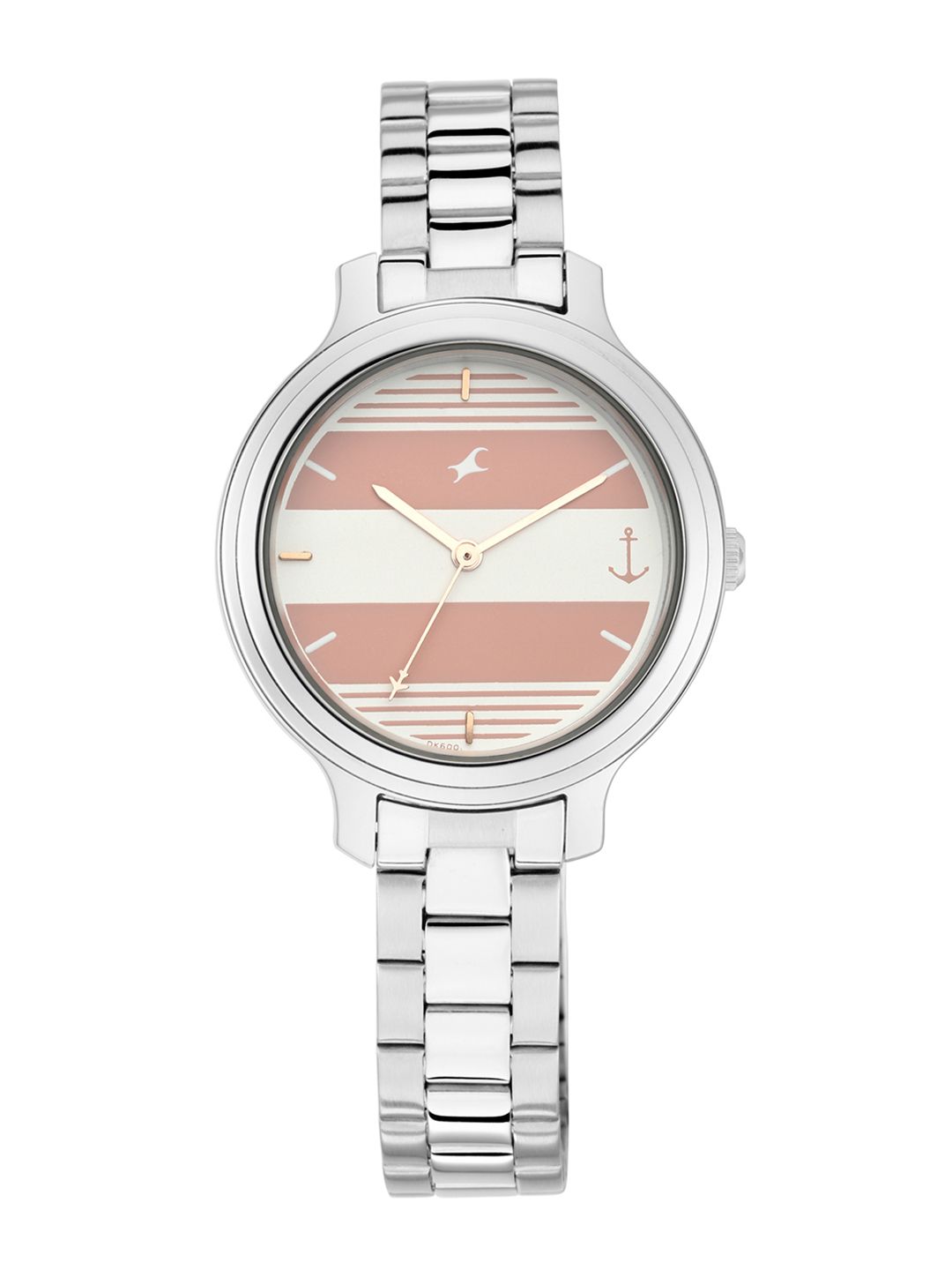 Fastrack Women Peach-Coloured Analogue Watch 6217SM01 Price in India