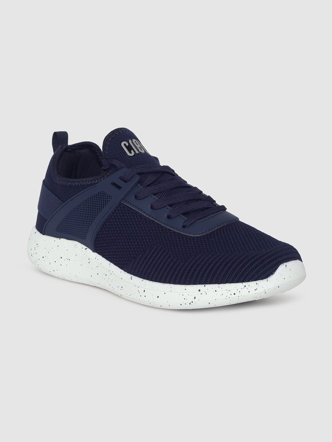 Crew STREET Men Navy Blue Synthetic Running Shoes